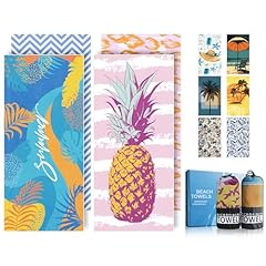 Microfibre beach towels for sale  Delivered anywhere in UK