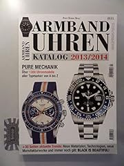 Armbanduhren katalog 2013 d'occasion  Livré partout en France