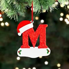 Christmas letter ornaments for sale  Delivered anywhere in USA 