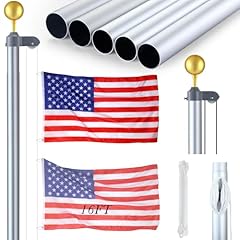 Fuweave flagpoles outside for sale  Delivered anywhere in USA 