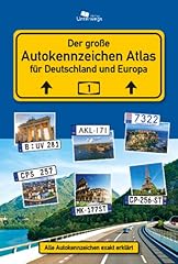 Autokennzeichen atlas deutschl gebraucht kaufen  Wird an jeden Ort in Deutschland