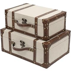 Decor4season vintage suitcase for sale  Delivered anywhere in USA 