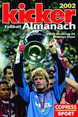 Kicker fussball almanach gebraucht kaufen  Wird an jeden Ort in Deutschland