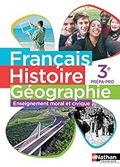 Français histoire géographie d'occasion  Livré partout en France