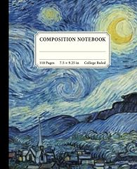 Composition Notebook College Ruled: Vincent van Gogh for sale  Delivered anywhere in Canada