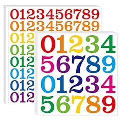 Sheets number stickers for sale  Delivered anywhere in UK
