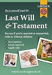 Lawpack last testament for sale  Delivered anywhere in UK