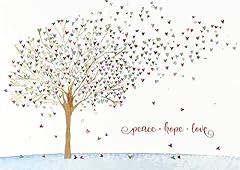 Festive tree hearts for sale  Delivered anywhere in UK