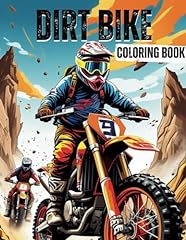 Dirt bike coloring for sale  Delivered anywhere in Ireland