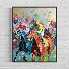 Horse racing art for sale  Delivered anywhere in USA 