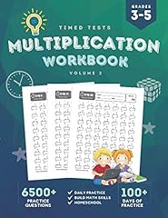 Timed tests multiplication usato  Spedito ovunque in Italia 