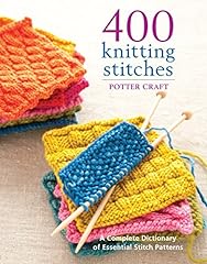 400 knitting stitches for sale  Delivered anywhere in USA 