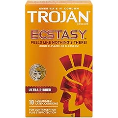 Trojan ultra ribbed usato  Spedito ovunque in Italia 