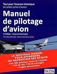 Manuel pilotage avion d'occasion  Livré partout en France