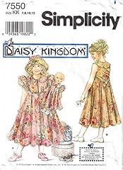 Simplicity pattern 7550 for sale  Delivered anywhere in USA 
