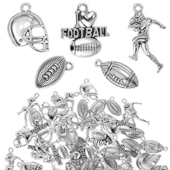 Pieces football charms for sale  Delivered anywhere in USA 