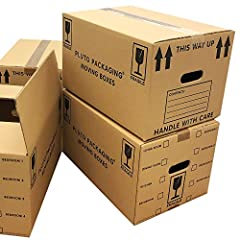 Strong cardboard boxes for sale  Delivered anywhere in UK