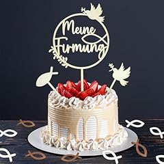 Tortendeko firmung cake gebraucht kaufen  Wird an jeden Ort in Deutschland