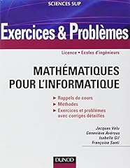 Mathématiques informatique ex d'occasion  Livré partout en France