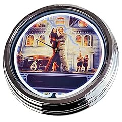 Neon clock flipper usato  Spedito ovunque in Italia 