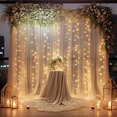 White tulle backdrop for sale  Delivered anywhere in USA 