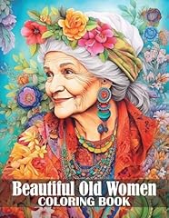 Old women coloring for sale  Delivered anywhere in UK