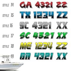 Boat registration numbers for sale  Delivered anywhere in USA 