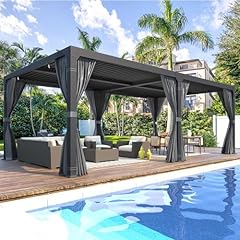 Mellcom louvered pergola for sale  Delivered anywhere in USA 