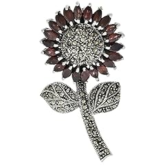 Sterling silver marcasite for sale  Delivered anywhere in USA 