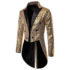 Mens sequin tuxedo for sale  Delivered anywhere in USA 