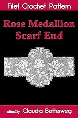 Rose medallion scarf for sale  Delivered anywhere in UK