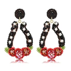Beaded earrings derby for sale  Delivered anywhere in USA 