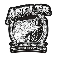 Aufkleber angler zum gebraucht kaufen  Wird an jeden Ort in Deutschland