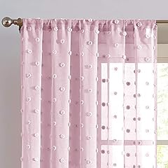 Jinchan sheer curtains for sale  Delivered anywhere in USA 