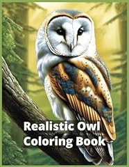 Realistic owl coloring for sale  Delivered anywhere in USA 