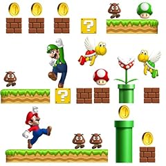 Mario wall stickers for sale  Delivered anywhere in UK