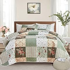 Patchwork quilt set for sale  Delivered anywhere in USA 