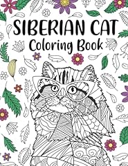 Siberian cat coloring for sale  Delivered anywhere in USA 