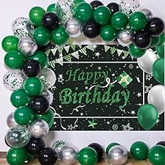 Green birthday decorations for sale  Delivered anywhere in USA 