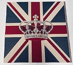 Crown union jack for sale  Delivered anywhere in UK