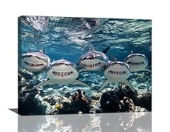 Ocean shark wall for sale  Delivered anywhere in USA 