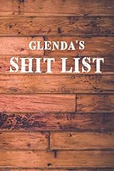 Glenda shit list for sale  Delivered anywhere in USA 