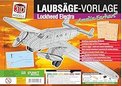 Laubsägevorlage lockheed elec for sale  Delivered anywhere in UK