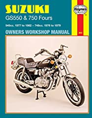 Suzuki gs550 gs750 for sale  Delivered anywhere in Ireland