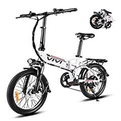 Used, VIVI Folding Electric Bike for Adults, 20'' Electric for sale  Delivered anywhere in UK