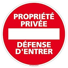 Panneau propriété privée d'occasion  Livré partout en France