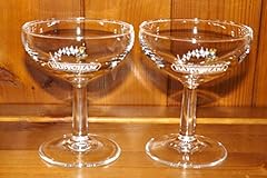 Babycham glass 2 for sale  Delivered anywhere in Ireland