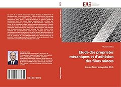 Etude proprietes mécaniques d'occasion  Livré partout en France