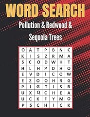 Word Search Pollution & Redwood & Sequoia Trees for sale  Delivered anywhere in Canada