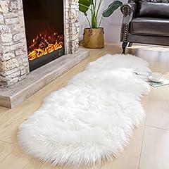 Noahas white faux for sale  Delivered anywhere in USA 
